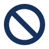 a blue circle with a black background