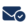 a blue and black icon