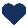 a blue heart on a black background